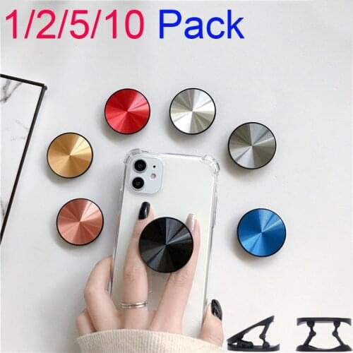 AAMASUN Finger Ring Holder Stand Airbag bracket For iphone 11 12 pro max Samsung Xiaomi mi11 Metal Surface Telephone Accessories