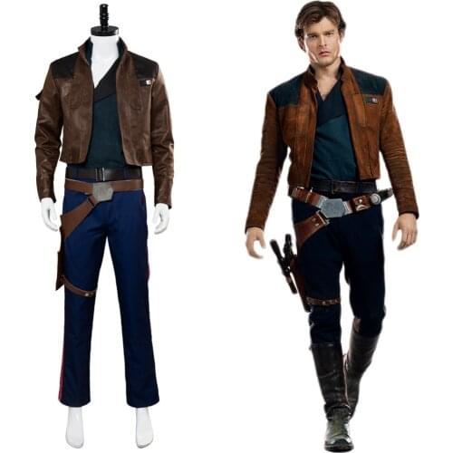 Solo: A Star Story Han Solo Cosplay Costume Belt Full Set Adult Halloween Costume Custom Made
