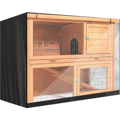 Bunny Rabbit Hutch Cover Outdoor Waterproof Small Pet Crate Cover UV Resistant