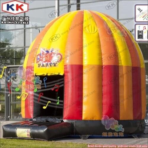 Hot Selling Inflatable Dome Disco Bouncer with LED Light