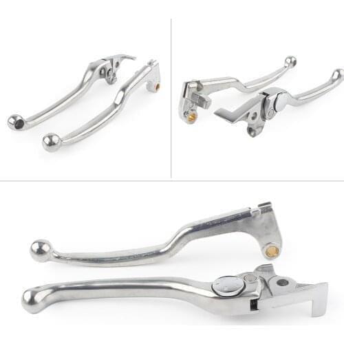 Motorcycle Brake Clutch Levers Aluminum For Yamaha FZ1 FZ6 FZ8 2001 2002 2003 2004 2005 Chrome