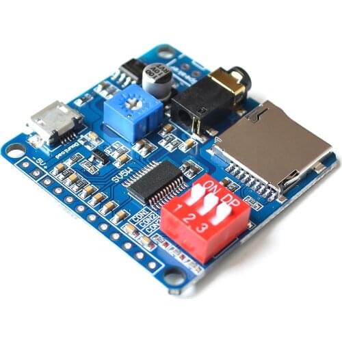 New Voice Playback Module Board MP3 Music Player SD/TF Card For Arduino
