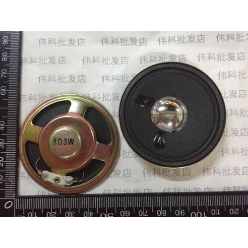 New LCD Monitor TV toy sound speaker 8 ohms 3 watt 8R 3W speaker Diameter 57MM 5.7CM Thickness 12MM Loudspeaker