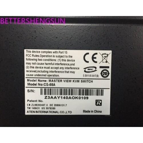 Original genuine CS88A 8-port PS2KVM computer switch rack mount
