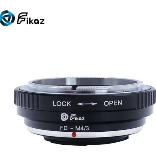 Fikaz FD-M4/3 Lens Mount Adapter ring for Canon FD Lens to Micro M4/3 Olympus PEN E-P1 P2 For Panasonic Lumix GF2 Cameras