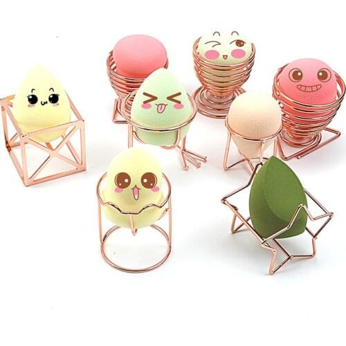 1PCS Makeup beauty egg powder puff sponge display rack drying rack rack cosmetic tools puff rack storage box