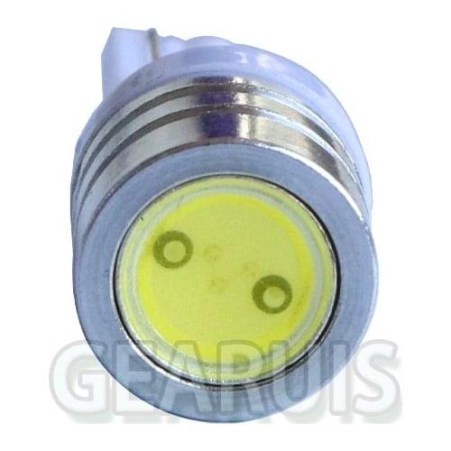 100Pcs Wholesale Led T10 W5W 194 168 192 Auto Car LED Light Bulbs 1W COB Bulb Lamp Corner Parking Light White DC12V