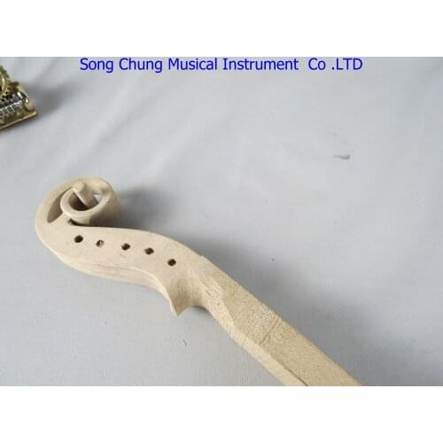High Quality 1pcs Baroque white 5 strings cello neck 4/4 ,perfect workmanship