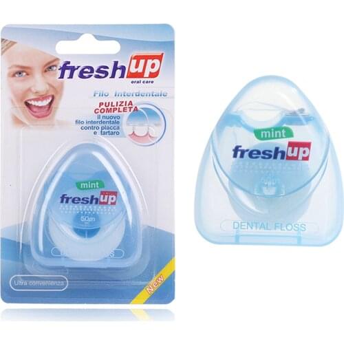 1PC 50m Dental Floss Oral Hygiene Teeth Cleaning Dental Floss Spool Toothpick Teeth Oral Care Tooth Clean Drop Ship