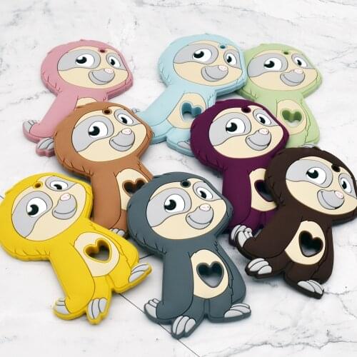 1pc Silicone Teether Tank Baby Teether Toy BPA Free Chewable Silicone Teething Toys For Infant Gift Baby Care