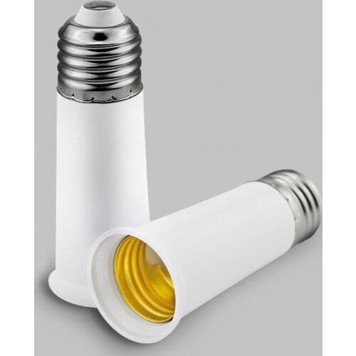 10 Pieces Lamp Base B22 E27 LED Light Male Socket EU Type Plug Adapter Converter for Bulb Lamp Holder Wholesale