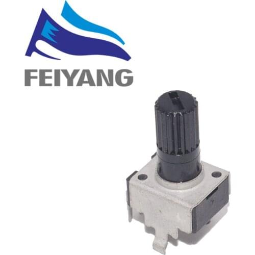 10pcs Rv09 Vertical 12.5mm Shaft 1k 2k 5k 10k 20k 50k 100k 0932 Adjustable Resistor 9 Type 3pin Seal Potentiometer