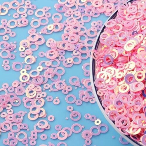 10g Glitter Confetti Circle Loose Sequins for Crafts Making Round Paillettes Sewing DIY Nail Art Wedding Decoration Accessories