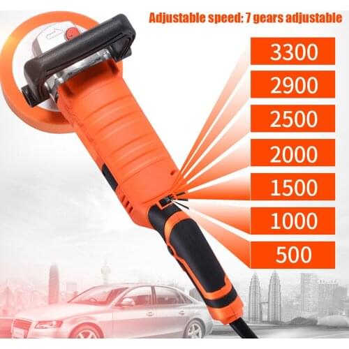 1580W 220V Adjustable Speed Car Electric Polisher Waxing Machine Automobile Furniture Polishing Machine