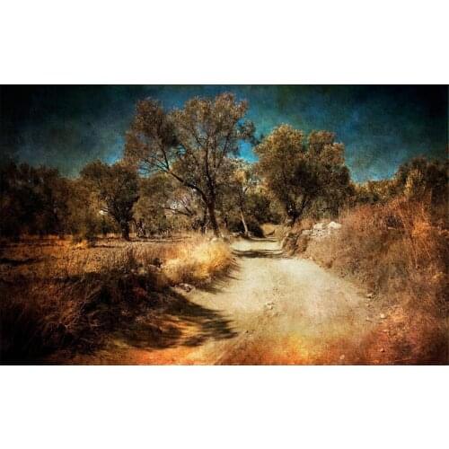 5d Diamond Wall Art Diy Painting Natural scenery green and fresh Cross Stitch Mosaic Anime Full Square Drill Embroidery Gifts