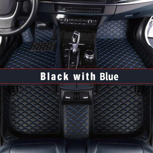 Car Floor Mats Leather Foot Pad For SKODA Octavia 1998 1999 2000 2001 2002 2003 2004 2005 2006 Auto Styling Accessories Carpet