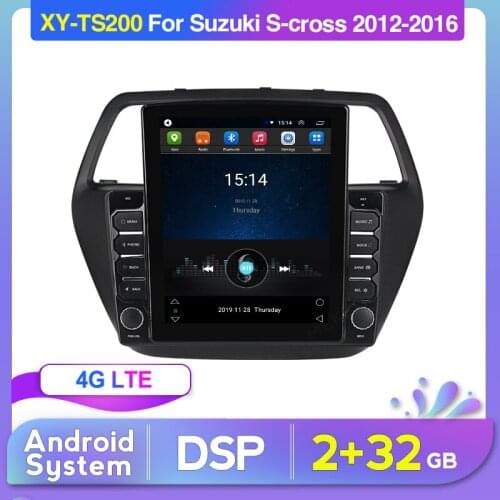 Car Navigation GPS For Suzuki SX4 2 S-Cross 2012 2013 2014 2015 2018 Car Radio Multimedia Video Player with 2.5D Touch Screen