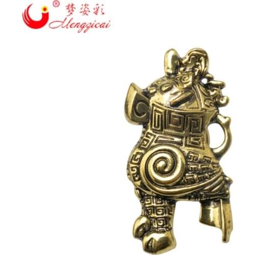 New Chinese style Antique Brooches Female Women Men Copper Museum Brooch Brosh Boutonniere vintage-accessories 2*3.5cm