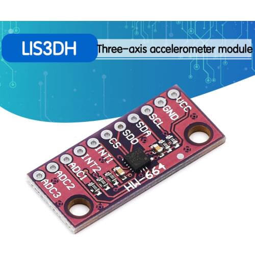 CJMCU- LIS3DSH High-resolution Three-axis Accelerometer Triaxial Accelerometer Module LIS3DH