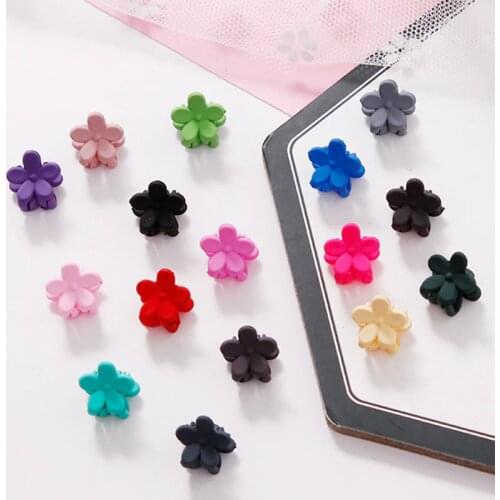 5/10pcs/Lot Girls Cute Small Plum Blossom Hair Claws Children Lovely Hair Clips Hairpins Headbands Kids Fashion Hair Accessories