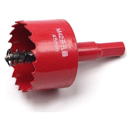 45mm M42 Bi-Metal Wood Hole Saws Bit for Woodworking DIY Wood Cutter Drill Bit