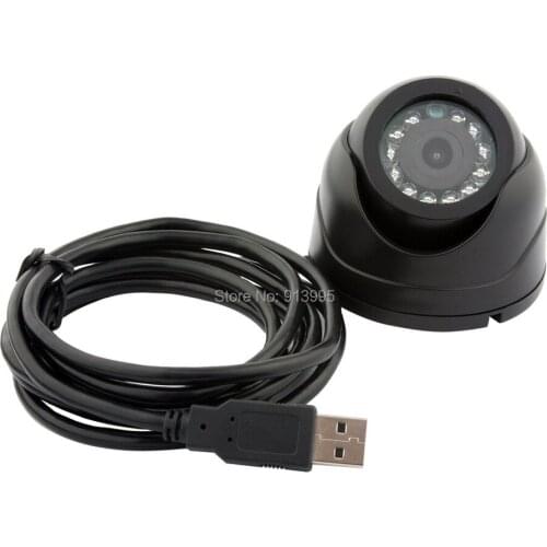 Indoor Home Security 1080P CMOS OV2710 USB Dome Webcam IR CUT Infrared CCTV Video Camera HD Night Vision Surveillance Camera