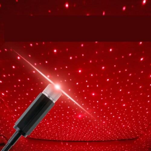 Home Party USB Laser Light Starry Projector Room Decoration Stage Lighting Effect Mini Lazer Light For Car Bedroom Atmosphere