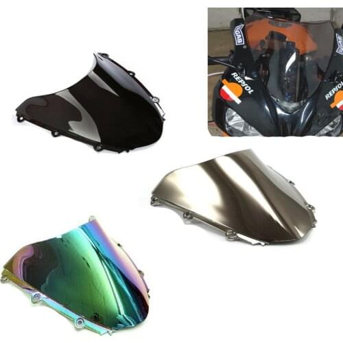 For Honda CBR 1000 RR 2004 2005 2006 2007 White Windshield WindScreen Double Bubble CBR1000 CBR1000RR CBR 1000RR 04 05 06 07