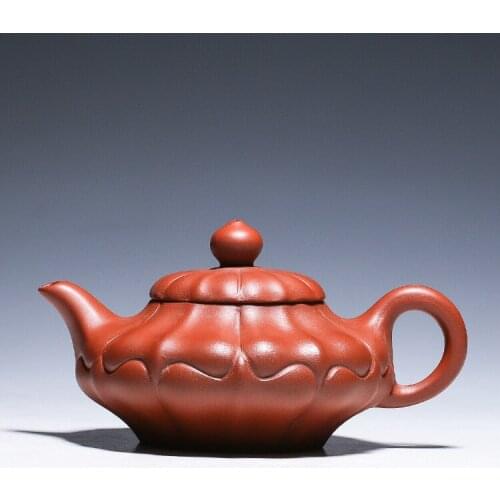 Undressed ore yixing purple clay recommended authentic teapot tea set (kits pot) clearance