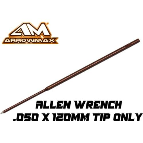 Original ARROWMAX AM-111250 ALLEN WRENCH .050 " X 120MM TIPS ONLY Inch screwdriver Hexagon head high quality rc tool parts