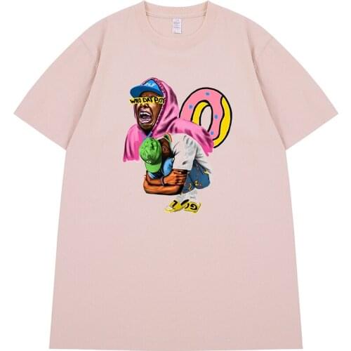 Golf Wang Tyler The Creator Skate hip hop Rapper OFWGKTA Harajuku T-shirt Cotton Men T shirt New TEE TSHIRT Womens