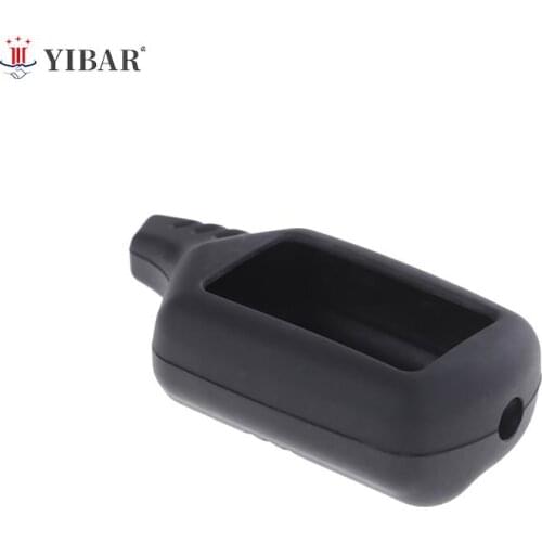 Silicone B9 LCD Body Cover Case 2 Way Car Alarm For Starline B9 Remote Key Chain Random Color