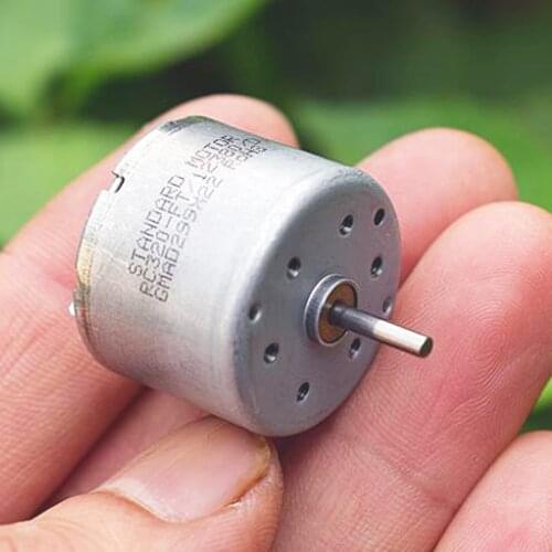 Standard Micro RC320-12380 Electric DC Motor Precious Metal Brush DC 6V 7.4V 9V 7460RPM Silent For Toy Model Accessories