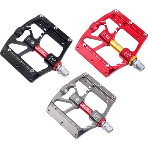 Ultralight MTB Pedals Aluminium Alloy Pedal Flat 3 Bearings Bike Pedals for Mountain Road Cycling Accessories Bicycle Footrest