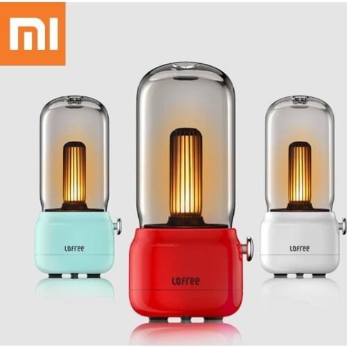 New Xiaomi Mijia Lofree CANDLY Retro Light USB Charging/Charging Stand adjustable brightness 1800k LED Light Candle light Gift