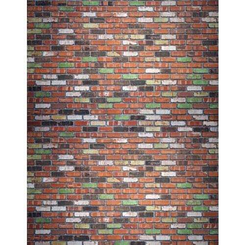 TR 7x5ft red brick wall colored brick wall vinyl photo studio backdrops for party portrait fondo photography background for sale