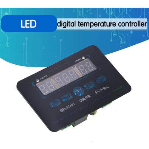 XH-W1411 W1411 AC 220V DC 12V 10A LED Digital Temperature Controller Thermostat Control Switch Sensor For Greenhouses Aquatic