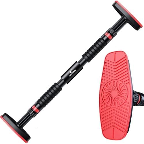 Secure Home Pull-up Bar adjustable stainless steel fitness equipment gym workout pole widened base,Horizontal bars