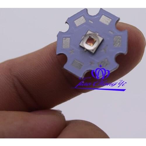 T6 10W 5050 SMD Emitter Diodes Red Green Blue UV white 32.-3.6V 3A LED 20mm star 10pcs