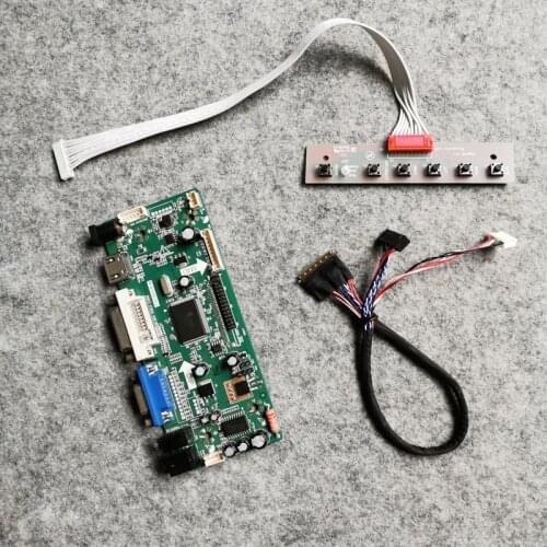 1366*768 monitor drive board card Fit LP116WH1/LP116WH2/LP116WH4/LP116WH6 screen WLED M.NT68676 DIY kit VGA+DVI 40-Pin LVDS