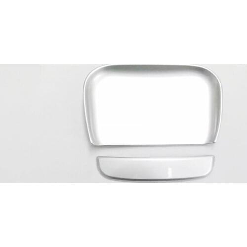 ABS Chrome for Mercedes Benz E Class Car Rear seat Handle Switch frame protector cover trim auto accessories styling 2016-18