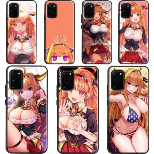 Hololive Kiryuu COCO Anime Case For Samsung Galaxy S21 S20 Plus Note 20 Ultra 10 9 S8 S9 S10 Plus S20 FE Back Cover
