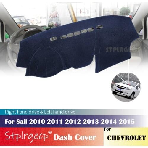 For Chevrolet Sail 2010 2011 2012 2013 2014 2015 Anti-Slip Dashboard Cover Protective Pad Car Accessories Sunshade Carpet
