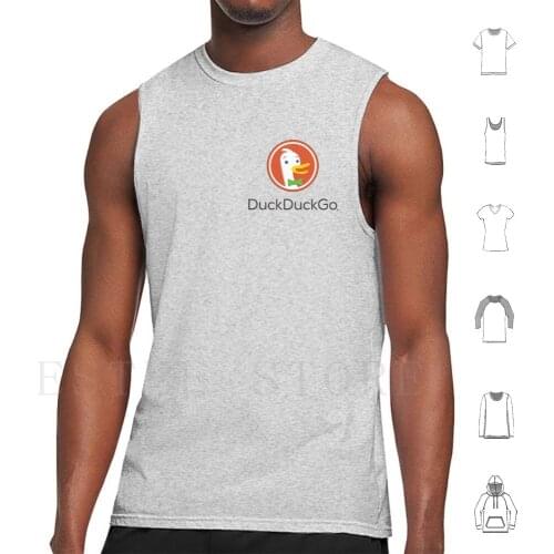 Duckduckgo Logo Tank Tops Vest Sleeveless Duckduckgo Duck Duck Go Duck Golang Search Engine Search Engine Google Bing