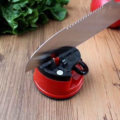Creative Sucker Positioning Sharpener Suction Cup Sharpening Tool Fine Iron Whetstone Household Kitchen Supplies Knife Sharpener