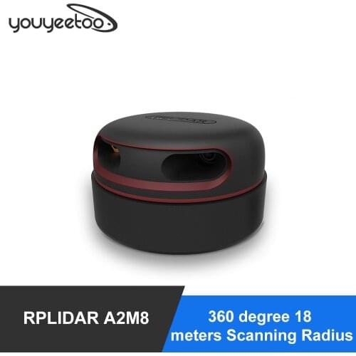 Slamtec RPLIDAR A2M8 2D 360 degree 18 meters Scanning Radius LIDAR Sensor Scanner for obstacle avoidance and navigation of AGV U