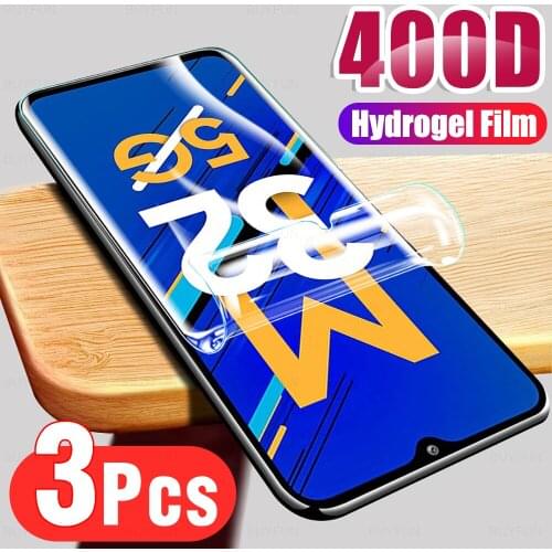 3Pcs HD Full Cover Soft Hydrogel Film For Samsung Galaxy M32 5G Screen Protection For Sansung M 32 32M 2021 Protector Not Glass