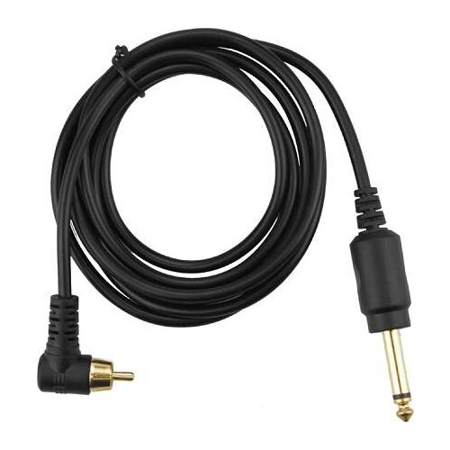 RCA Soft Silicone Tattoo Clip Cord black Professional Tattoo Clip Cord For Tattoo Power Kit Set Supply Hook Line Wire