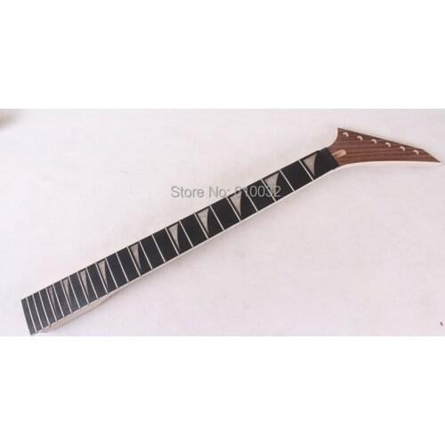 OneJANKESON 25.5" 24 FRET high quality Unfinished electric guitar neck MAPLE made ebony fingerboard 002