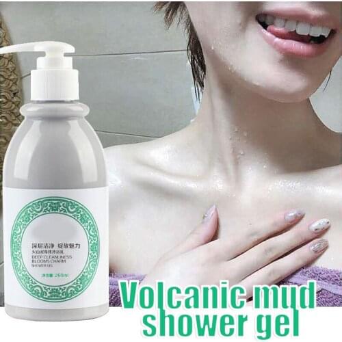 Volcanic Mud Body Wash Full Body Bath Student Deep Sea Mud Deep Clean Skin Moisturizing Exfoliating Bathing Cream Shower